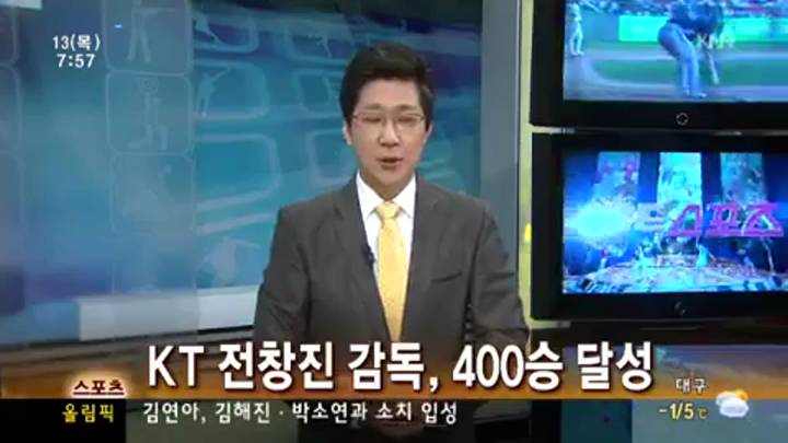 KT 전창진 감독, 400승 달성