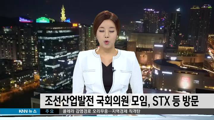 조선산업발전 국회의원 모임, STX 등 방문