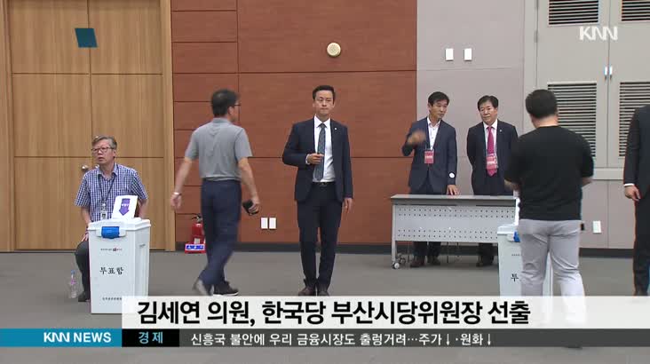 김세연 한국당 부산시당위원장 선출