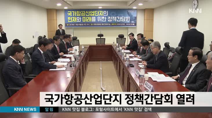김재경 박대출 국가항공산업단지 성공위한 정책간담회 개최