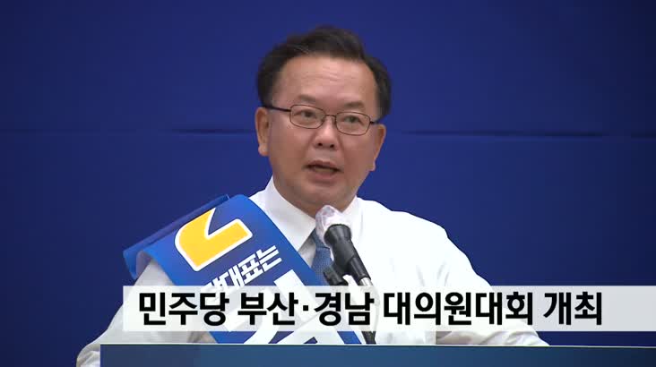 민주당 부산경남 대의원대회, 시도 위원장 선출