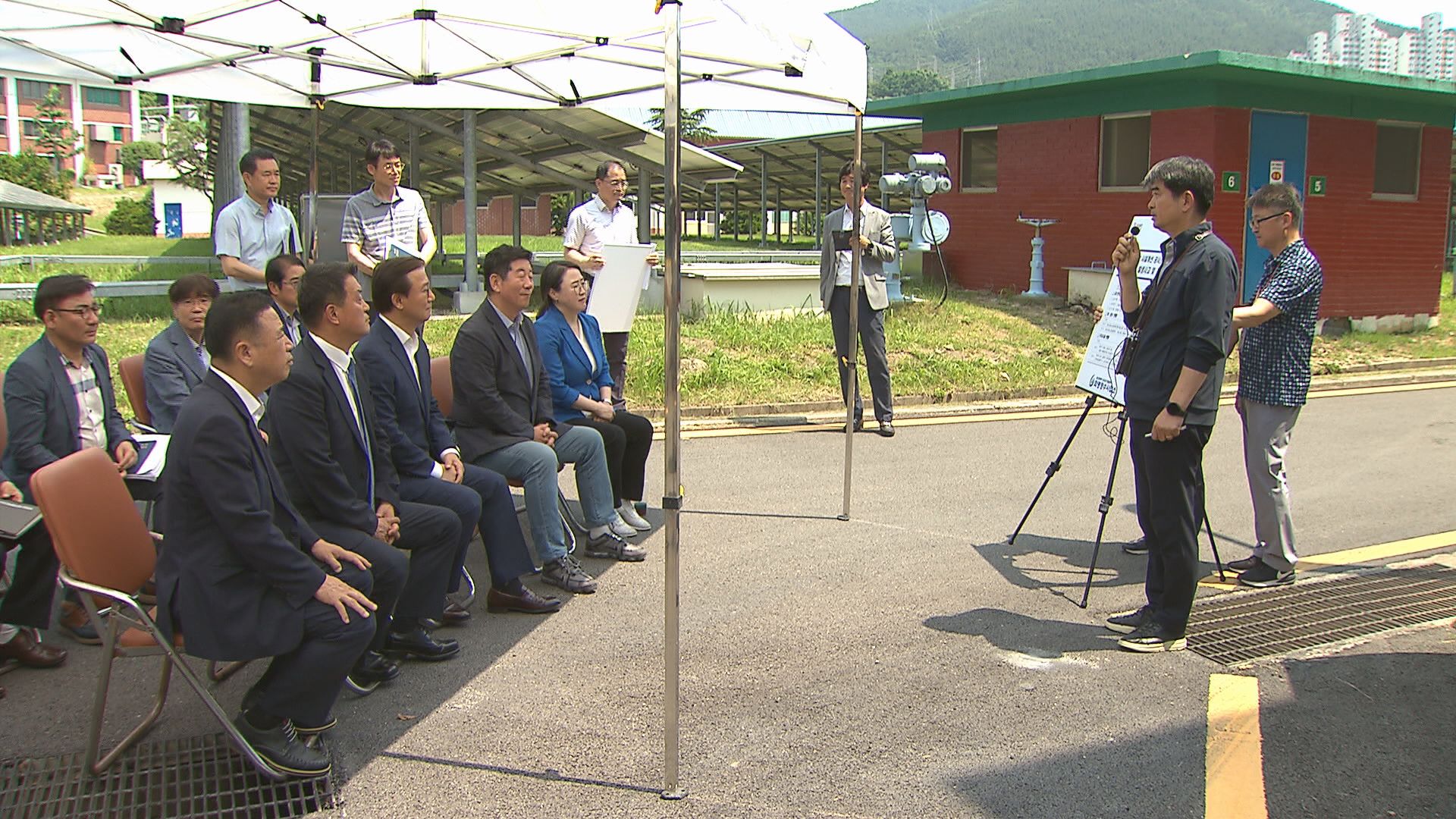 더불어민주당, '수돗물 악취' 화명정수장 점검