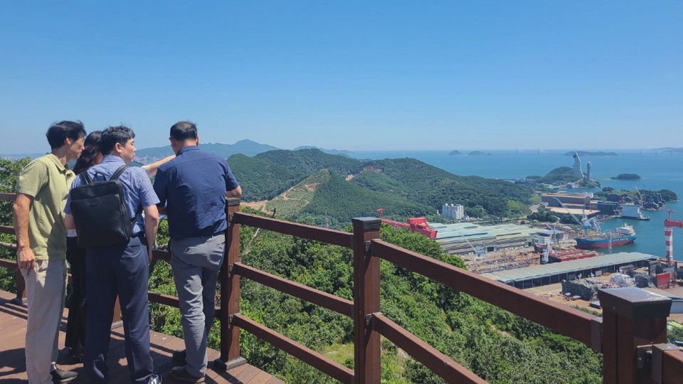 항만배후부지 확대 추진, 현장 점검