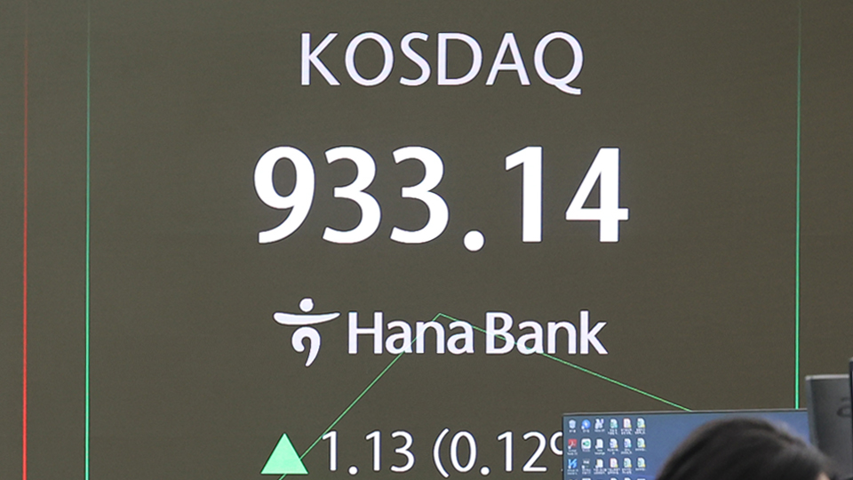 코스닥 시가총액, 장중 첫 500조 돌파…7거래일 연속 상승세