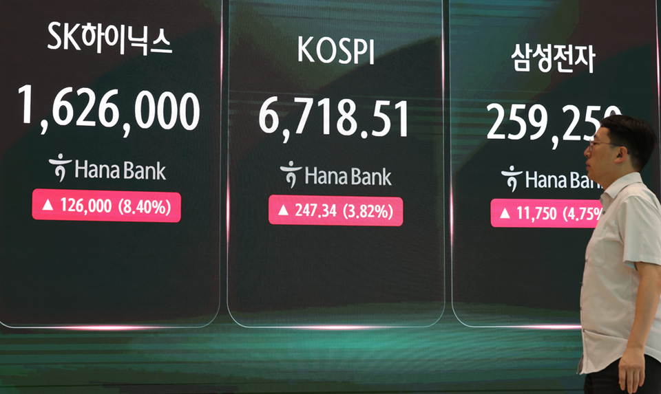 ‘40조 자사주 소각’에 SK하이닉스 11% 급등…코스피 매수 사이드카